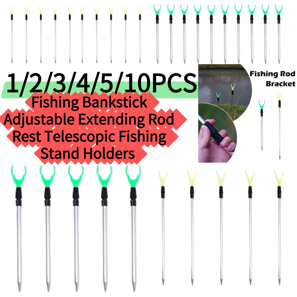 1/5/10pcs*50/80cm Fishing Bank - Fishing Rod Casting review and price