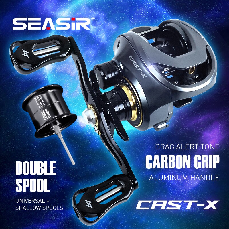 SEASIR Cast-X Baitcasting Reel - Abu Garcia Reel Max review and price