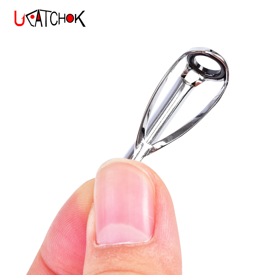 10pcs/pack top guide enhanced  - Fishing Rod Guide Replacement review and price