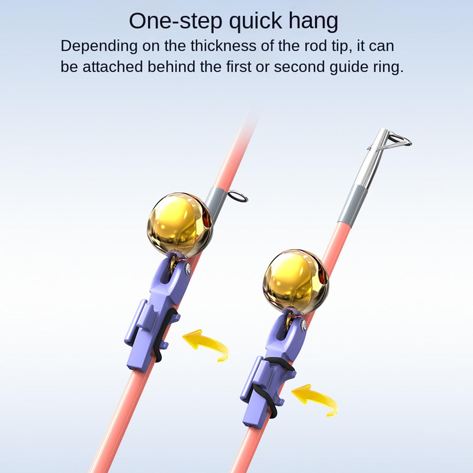 5Pcs Fishing Bite AlarmBell Ro - Fishing Rod Ice review and price