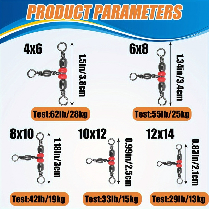 Fishing 3- Way Swivels, Packag - Fishing Rod Building Kit review and price