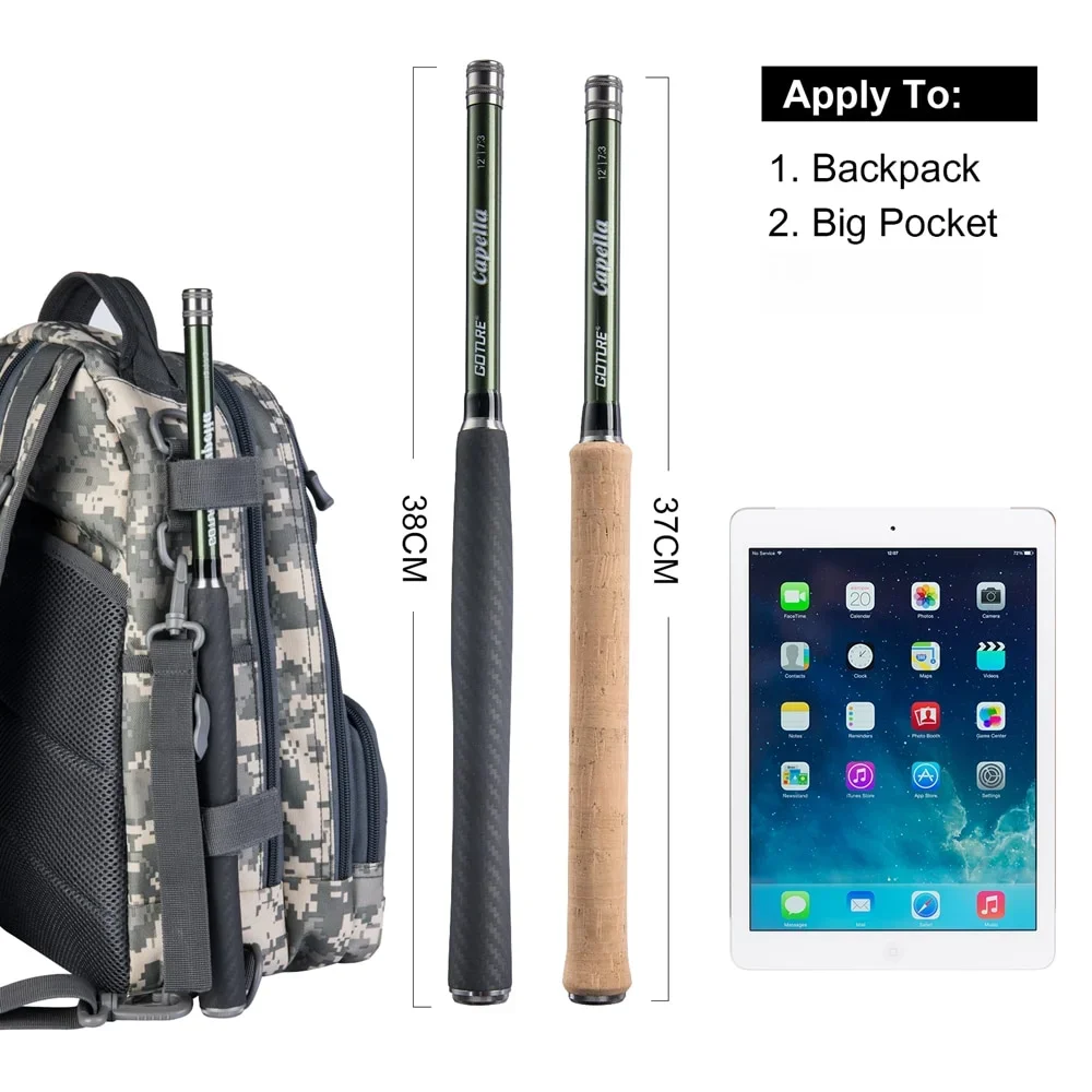 Goture 12FT Classical Tenkara  - Fishing Rod Carbon Fiber review and price